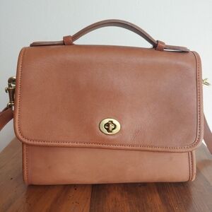 Vintage Coach Court Handbag
